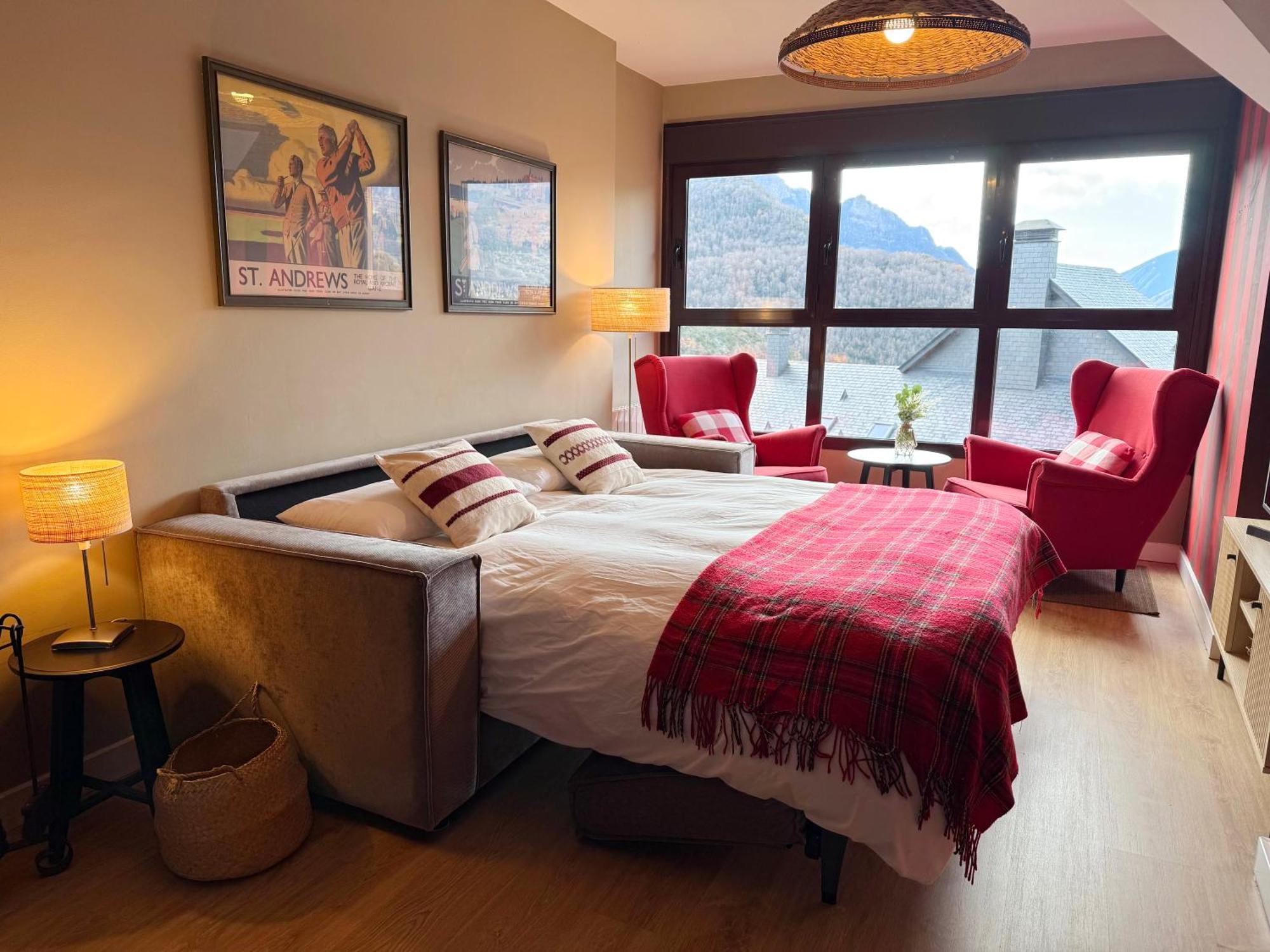 Apartamento Vistas Peña Telera con WIFI 600Mb Panticosa Exterior foto